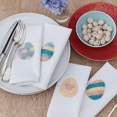 Decorate-napkins-with-punch-needle